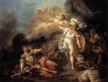 Der Kampf von Mars und Minerva Neoklassizismus Jacques Louis David